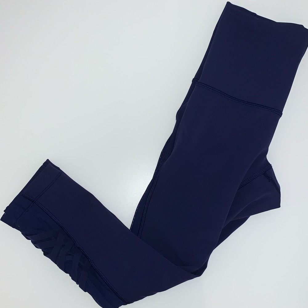 Lululemon Train Times Crop in True Navy